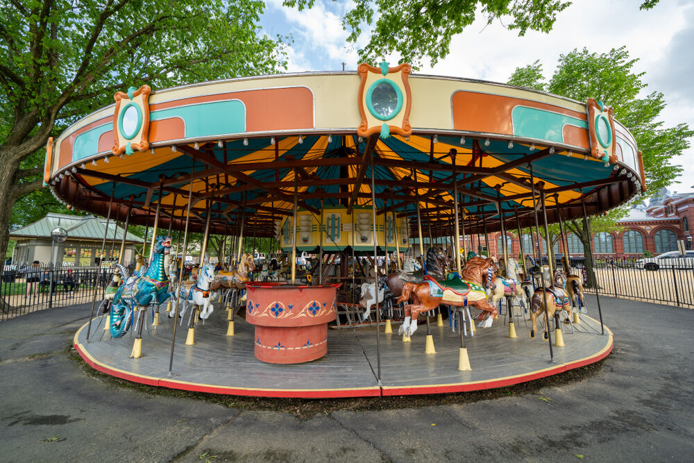 Historic Carousel on the Mall